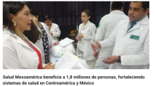 Salud Mesoamérica beneficia a 1,8 millones de personas, fortaleciendo sistemas de salud en Centroamérica y México